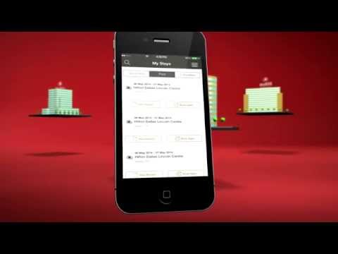 Hilton Hotels App Video