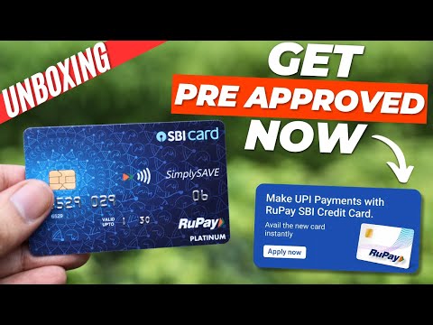 SBI Simplysave Rupay Credit Card | Get Pre Approved Offer