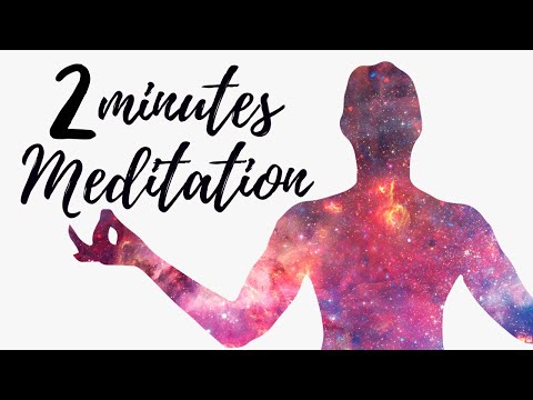 SHORT TWO MINUTE MEDITATION FOR THE PROCRASTINATORS