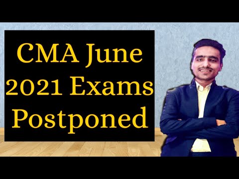 BREAKING NEWS| CMA June 2021 Exams Postponed #shorts