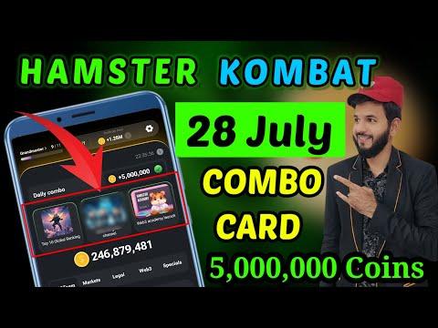 28 july combo card | Hamster Kombat 28 july combo card daily today |28 july combo daily card special