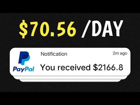 New WEBSITE to earn $70/Day Online (2024) - make money online