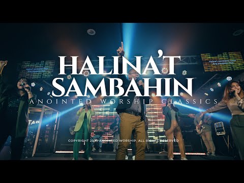 HALINA'T SAMBAHIN | Anointed Worship Classics | Bishop Art Gonzales & Anointed Worship Music Video