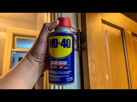 How to FIX your SQUEAKY Door (EASY)