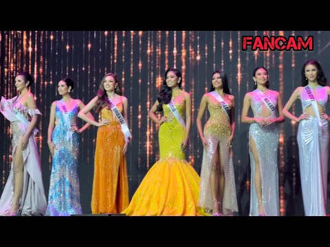 TOP 10 Announcements -Miss Universe Philippines 2022- FANCAM