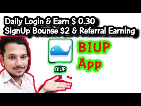 BiUp App Earn Money Only Login And Earn