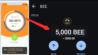 Bee Network 🐝 - How to withdraw Bee Token to Trust Wallet | Bee Mining App