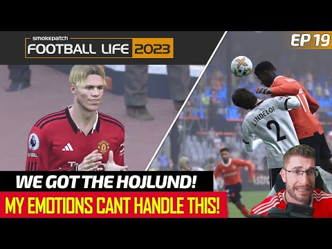 [TTB] MASTER LEAGUE EP19 - MY EMOTIONS CANT HANDLE THIS GAME! - WE GOT HOJLUND! [FOOTBALL LIFE]