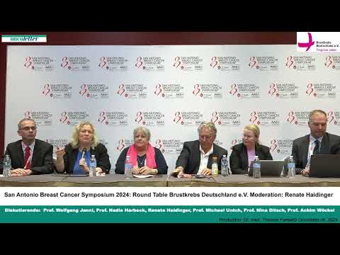 San Antonio Breast Cancer Symposium 2024: Round Table Brustkrebs Deutschland e.V.