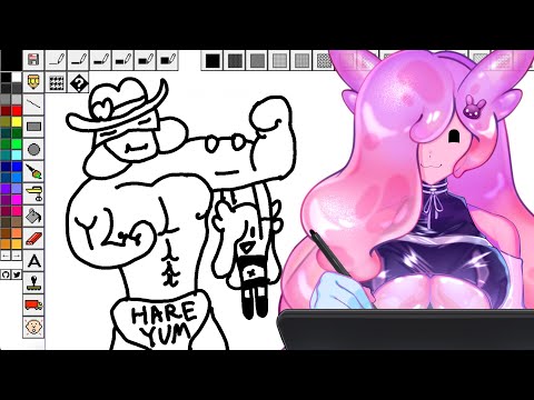 【Drawing & Zatsu Stream!】Drawing Harem!!!! 🪢🐇【VAllure】