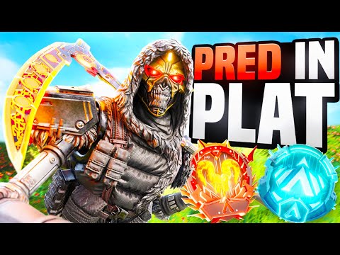 PREDATOR Rank In a PLATINUM LOBBY (Apex Legends)