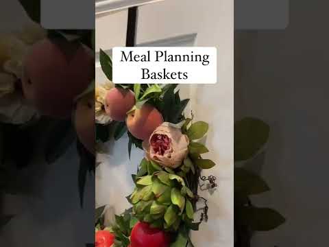 Meal Planning Baskets