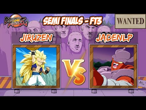 FOR GOTENKS MASTERY! Jiruzen vs JadenLp FT3 - WANTED DBFZ semi finals