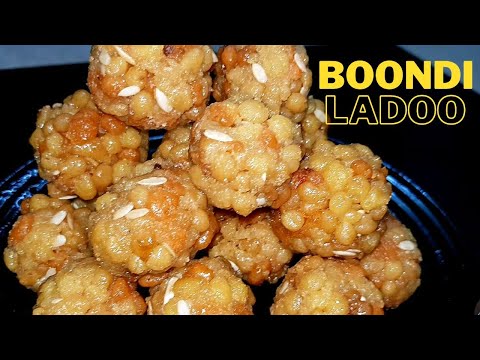 बूंदी के लड्डू  | Boondi Ladoo | घर पर बनाऐं बूंदी के लड्डू