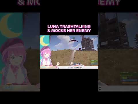 Luna mocks her enemy (part 1/2)  [ Hololive English Sub Shorts ] #shorts