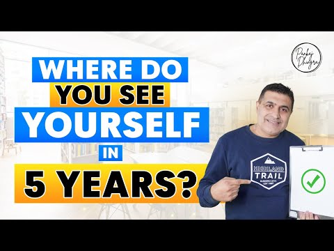 Where Do You See Yourself in 5 Years ? | Learn How to Answer this Tricky Question and Get a Job ✔