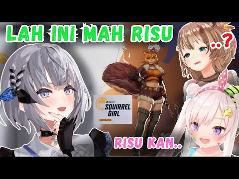 YOPI dan ZETA Menemukan RISU di Game Marvel Rivals... 【HoloID | Clip】