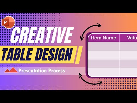 Create Tables with Rounded Corners in PowerPoint (Fast & Easy way)