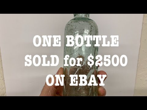 This is what’s selling on eBay for big money one bottle sold for $2500 #ebay