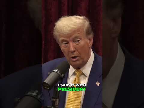 Trump talks about Afghanistan! #trump #election #joerogan #viral #shorts #real