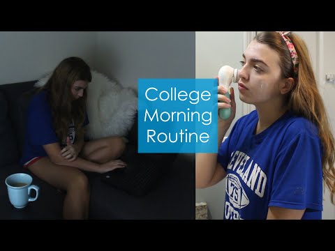 College Morning Routine