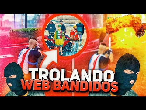 TROLANDO WEB ASSALTANTES COM MOD MENU GTA RP