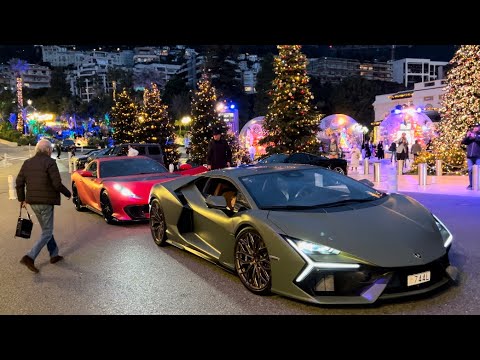 Millionaire Family meets at the hotel de paris in Monaco with supercars!!