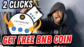 Get Free BNB instantly | No gas Fee, No investment