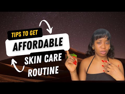 SKINCARE IS NOT EXPENSIVE || CREATE AN AFFORDABLE SKIN CARE ROUTINE || AFFORDABLE PRODUCTS