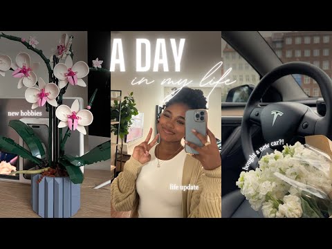 A day in my life vlog | Life update, Getting out of a slump, Finding new hobbies, Buying a Tesla!?