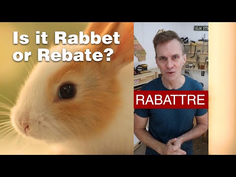 Why is a rabbet called a rabbet? #shorts