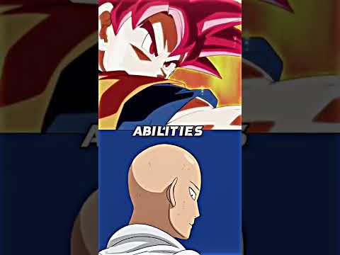 Goku (Super Saiyan God Form) vs Saitama (Current Manga) with proof