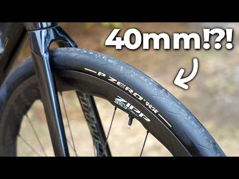 Are 40mm Tires ACTUALLY Faster? (40mm vs 30mm Test Results)