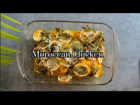 Easy baked Moroccan Style Chicken