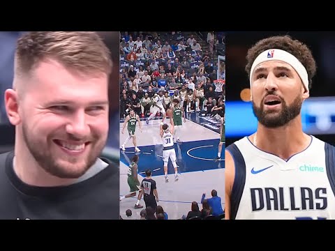 Luka Doncic Happy About Klay Thompson Performance