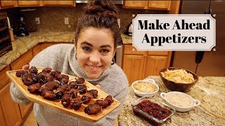 Easy Make-Ahead Holiday Appetizers