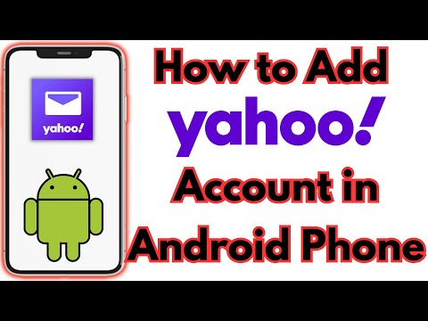 How to Add Yahoo Mail in Android Phone | Add Yahoo Account on Android Mobile