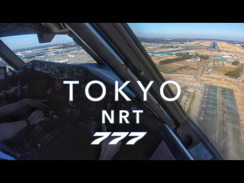 TOKYO NARITA | BOEING 777 LANDING 4K