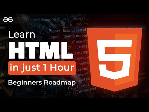 HTML Tutorial for Beginners| Complete Roadmap | Basics to Advance, Projects and more.