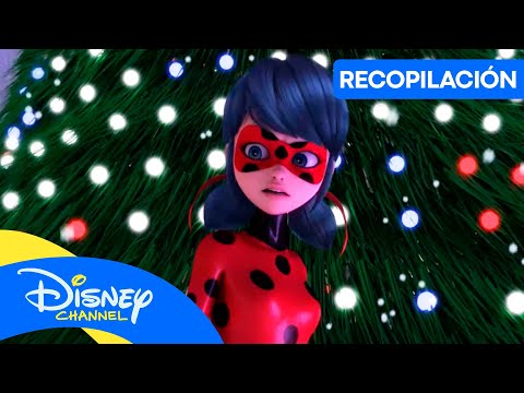 LAS AVENTURAS DE LADYBUG: Pásalo en grande con estas canciones navideñas 🎄🐞 | @disneychannelES