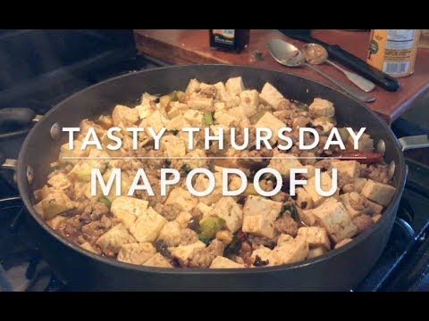 Mapodofu (tofu stew, Dad style) A Tasty Thursday video!