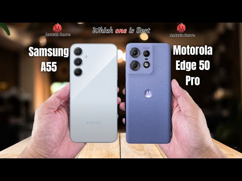 Samsung A55 vs Motorola Edge 50 Pro  Full comparison ⚡Which one is Best