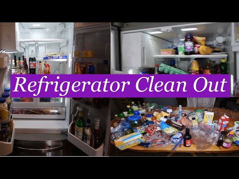 Refrigerator Clean Out 🧼🧽🧼🧽