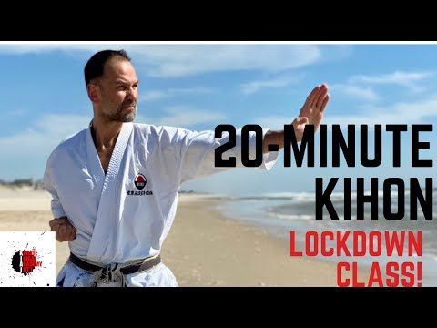 Richard Amos - 20 minute kihon class plus kanku dai review  二十分基本の稽古と 観空大の見直し