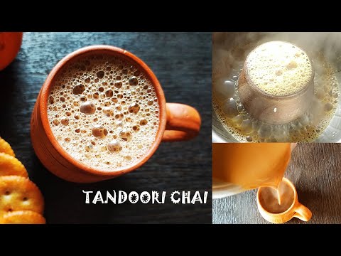 TANDOORI CHAI | Hot Pot Tea | తందూరీ చాయ్ | Indian Street Food |