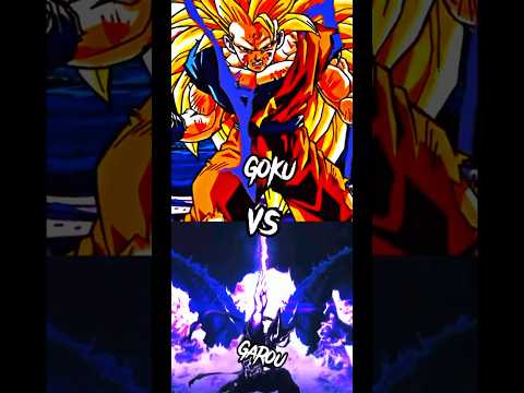 Goku Vs Garou #edit #anime