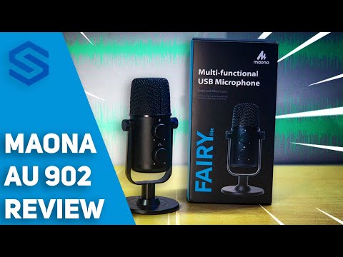 Maono AU-902 Fairy Lite Microphone Review And Sound Test  Best Mic For YouTube