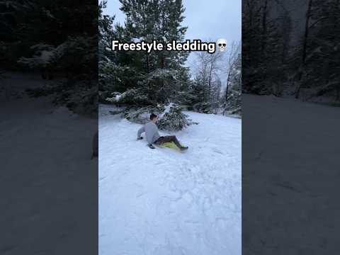 Should this sport be in the Olympics?😳💀 #snow #funny #shortvideo