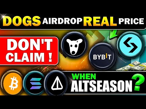 Don't Claim DOGS Airdrop Without This 🚨 | DOGS Airdrop Price | DOGS Airdrop Sell Guide