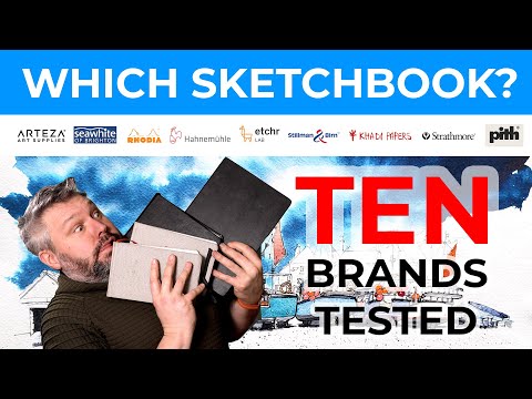 10 Sketchbooks Brands Tested – Which is Best for Urban Sketching and Watercolour?